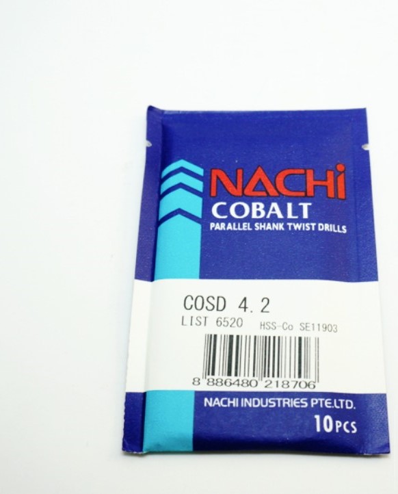 MŨI KHOAN INOX NACHI L6520 4.1-4.5MM